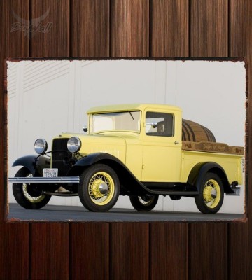 Металлическая табличка Ford Model B Pickup (78)